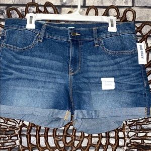 New Old Navy stretch 3.5in Jean shorts 8